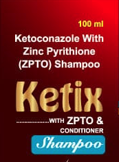 Ketix with ZPTO Conditioner Shampoo