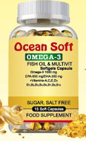 Ocean Soft Fish Oil & Multivitamin Capsules